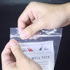 Mask Packaging Gravure Printing LDPE Resealable Ziplock Bags