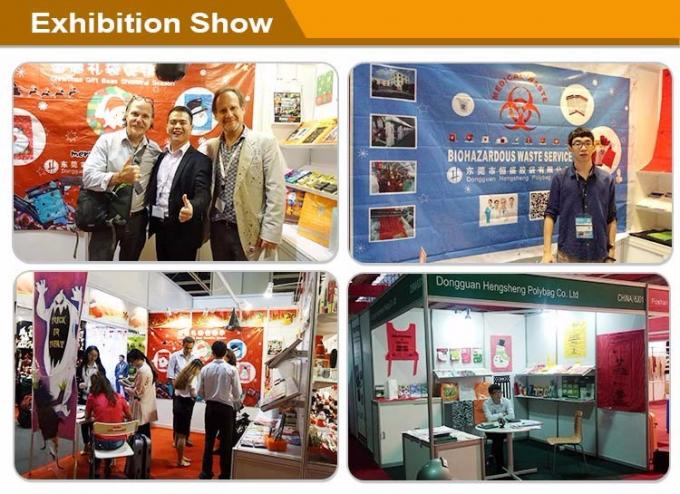 56" sac en plastique de cadeau de LDPE de damassé argentée adapté aux besoins du client pour la partie d'engagement 8