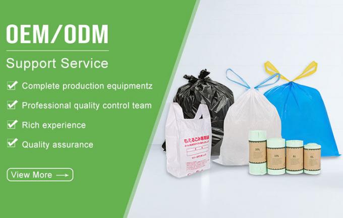 Sacs de remplissage de litière de chat en PEHD bleu de 26 cm pour le seau du génie 0