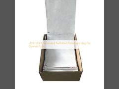 PEBD PEHD Sac plastique perforé en polyéthylène plié en éventail, pré-ouvert