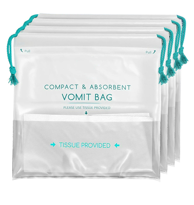 Sacs biodégradables jetables de 1000 ml 12 Package Biodégradable avec tampon absorbant