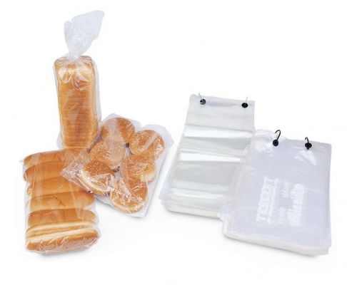 Poly guichet transparent de pain d'emballage de nourriture de sachet en plastique de LDPE OPP