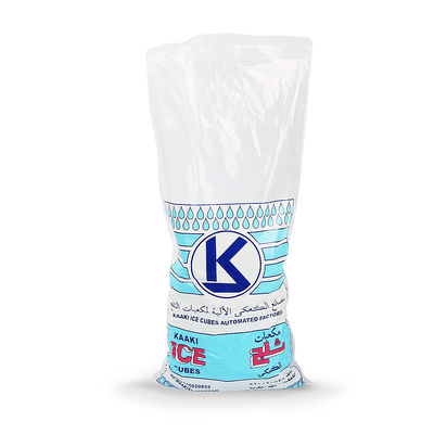 La glace réutilisable de LDPE 11inch*20inch de cordon met en sac la taille faite sur commande