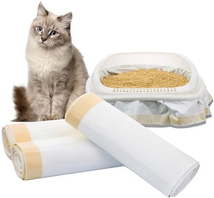 LDPE flairé par cordon enorme Cat Litter Liner Bags