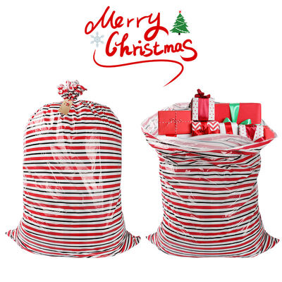 Cadeau de Noël de LDPE de cachetage chaud le grand met en sac 36